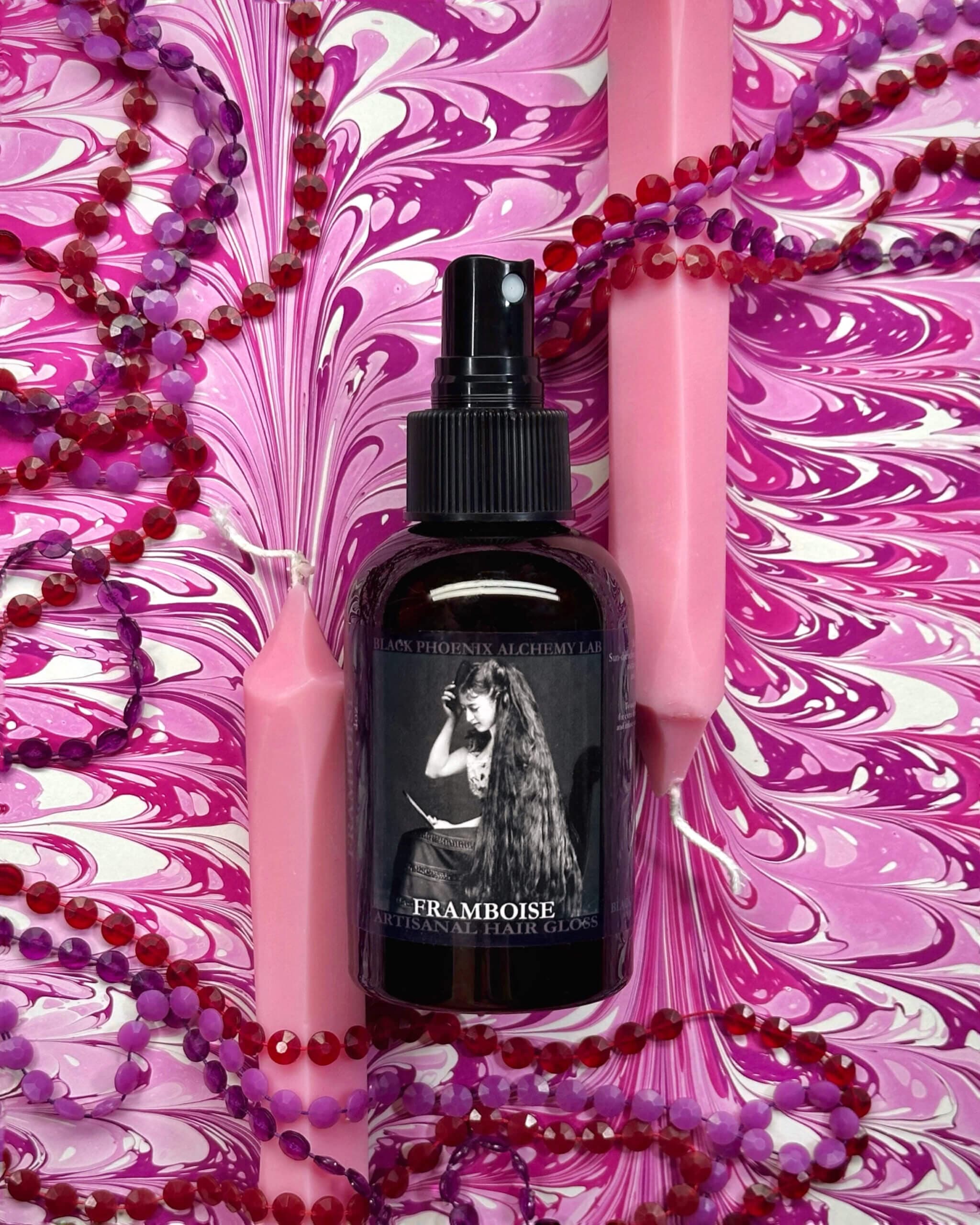 Framboise Hair Gloss Perfume Bottle