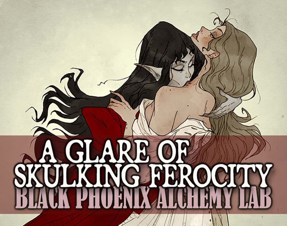 A Glare of Skulking Ferocity Perfume Bottle