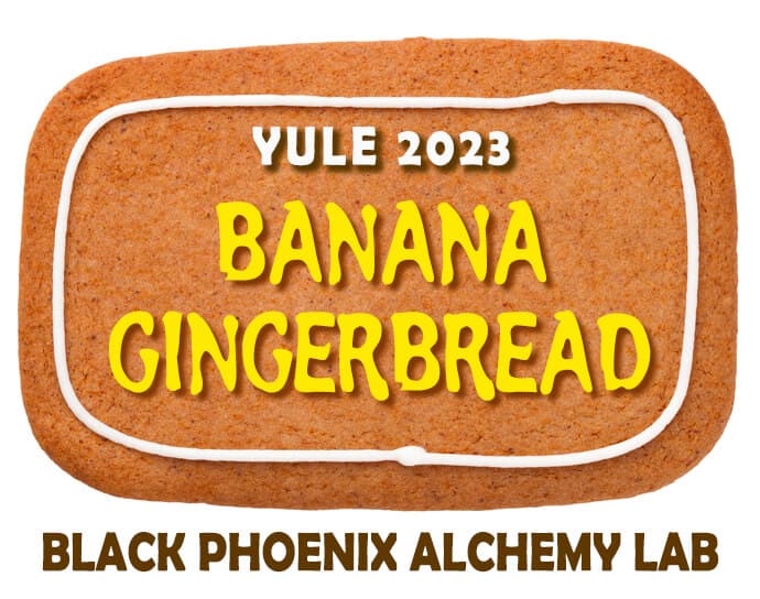 Banana Gingerbread Perfume Bottle