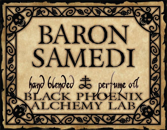 Baron Samedi Perfume Bottle