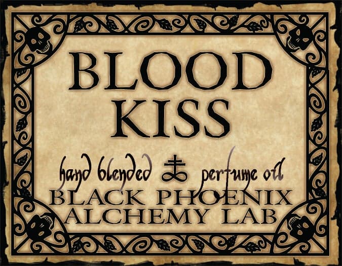 Blood Kiss Perfume Bottle