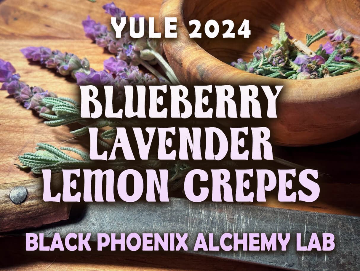 Blueberry Lavender Lemon Crepes Perfume Bottle
