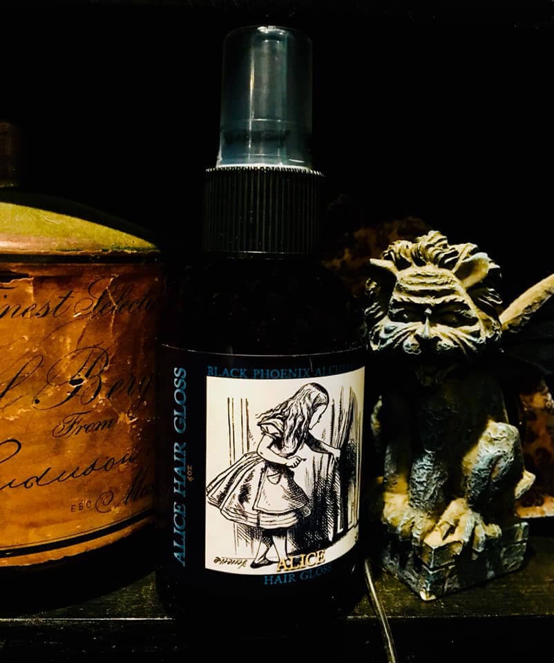 Alice Hair Gloss Perfume Bottle