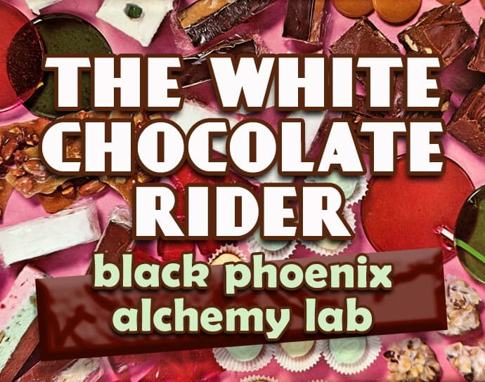 The White Chocolate Rider Perfume Bottle