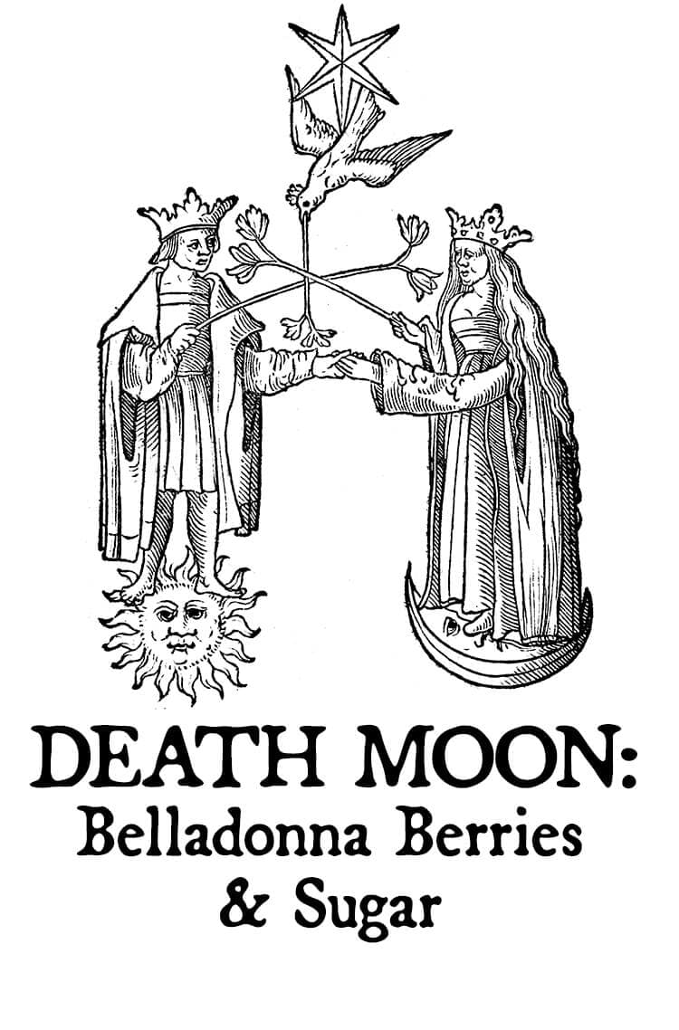 Death Moon: Belladonna Berries and Sugar Perfume Bottle