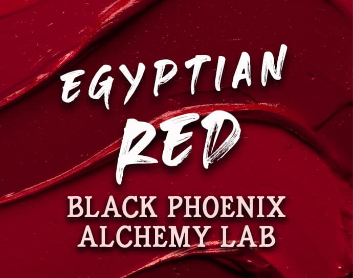 Egyptian Red Perfume Bottle