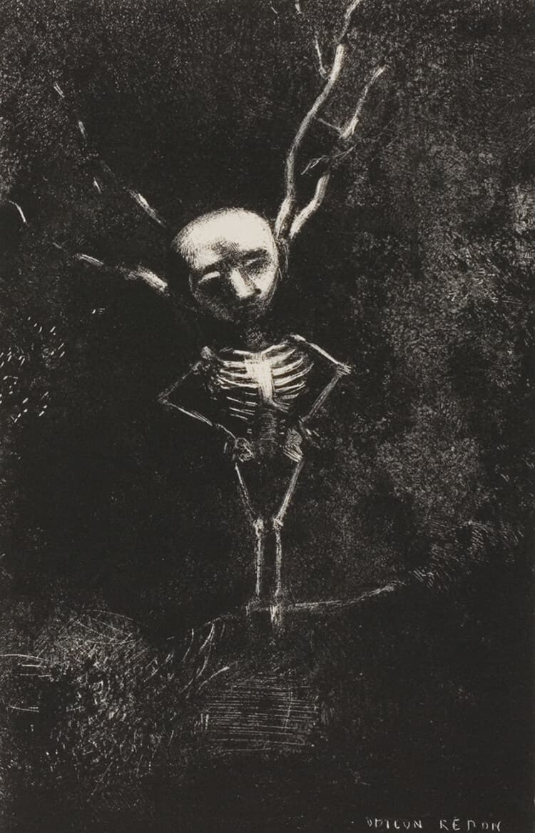 In the Maze of Branches, the Pale Figure Appeared Perfume Bottle