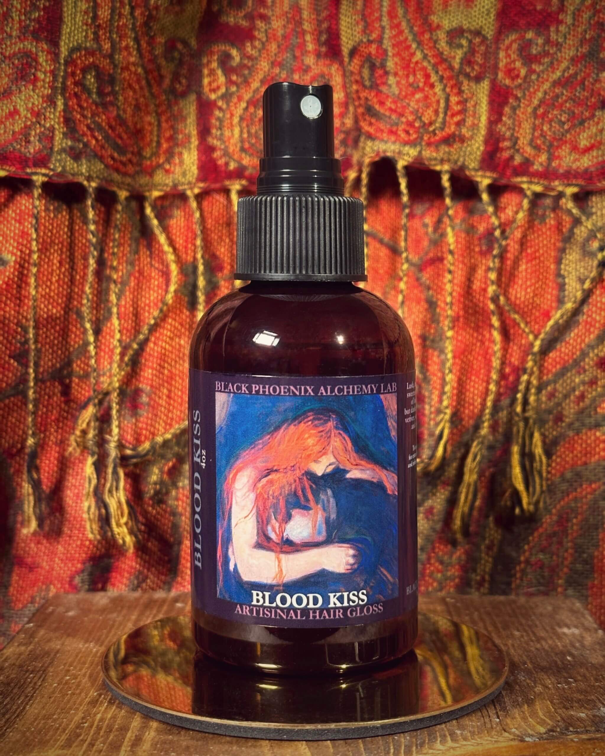 Blood Kiss Hair Gloss Perfume Bottle