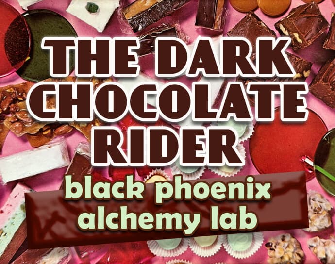 The Dark Chocolate Rider Perfume Bottle