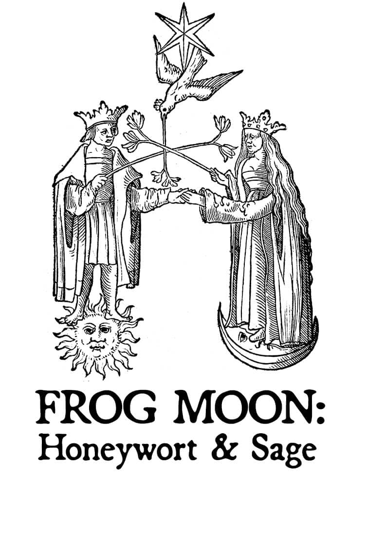 Frog Moon: Honeywort and Sage Perfume Bottle