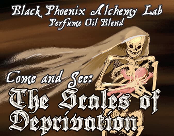 The Scales of Deprivation Perfume Bottle
