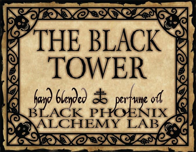 The Black Tower Perfume Bottle