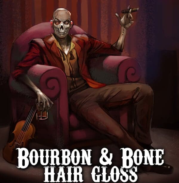 Bourbon & Bone Hair Gloss Perfume Bottle