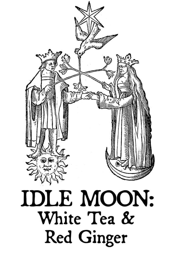 Idle Moon: White Tea and Red Ginger Perfume Bottle