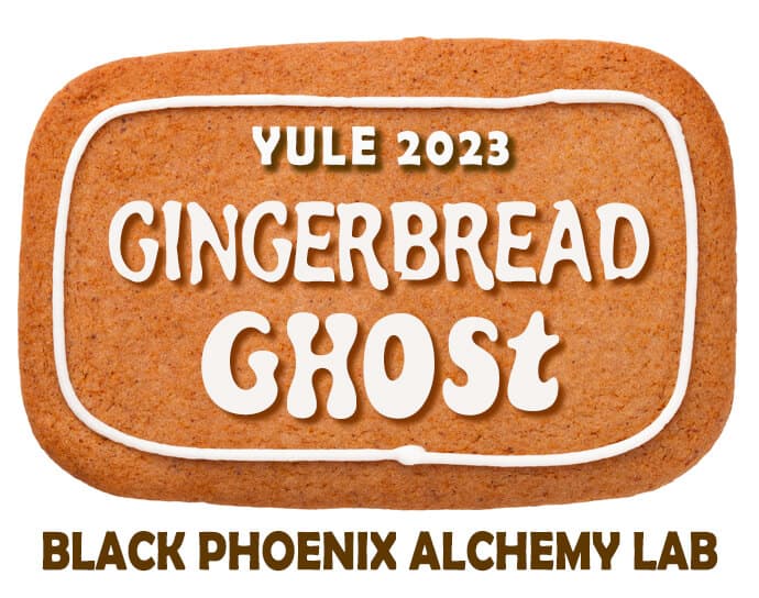 Gingerbread Ghost Perfume Bottle