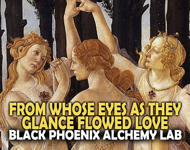From Whose Eyes As They Glance Flowed Love Perfume Bottle