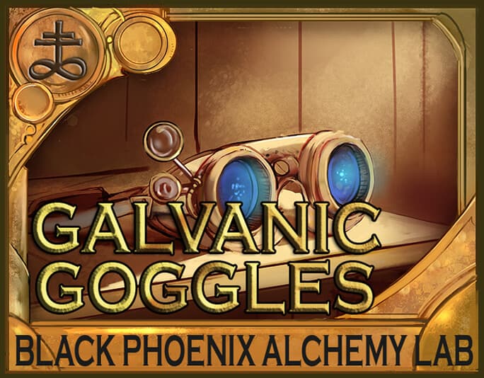 Galvanic Goggles Perfume Bottle