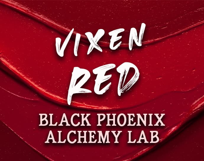 Vixen Red Perfume Bottle