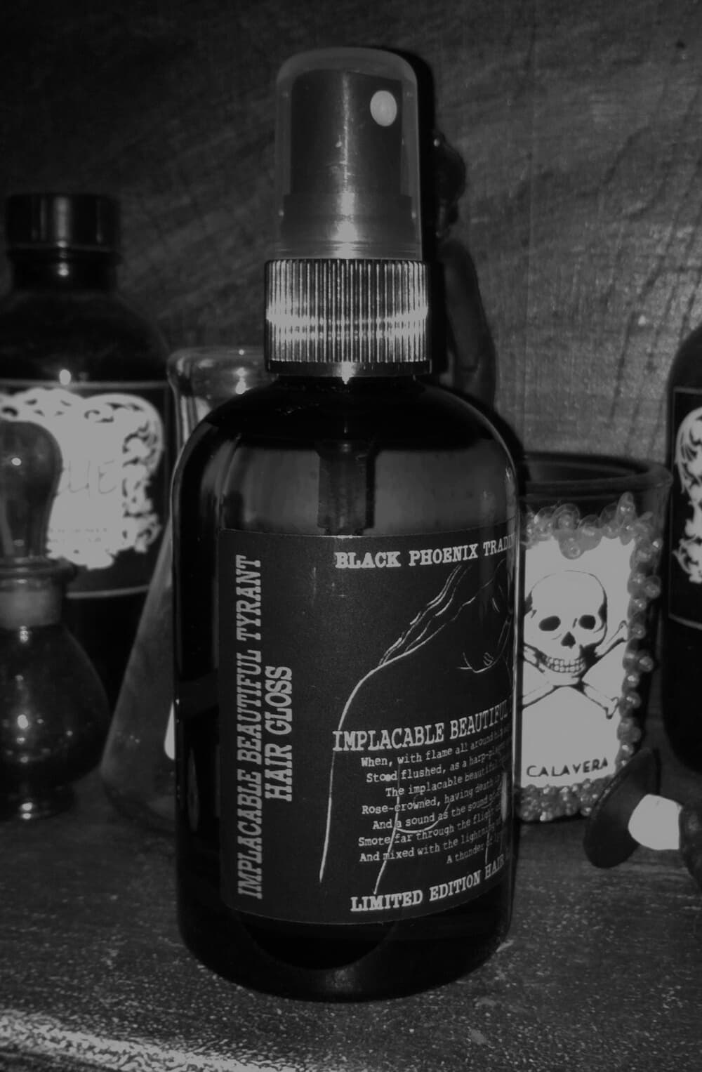Implacable Beautiful Tyrant Hair Gloss Perfume Bottle