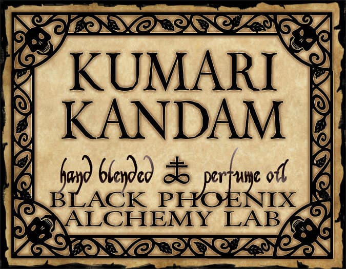 Kumari Kandam Perfume Bottle