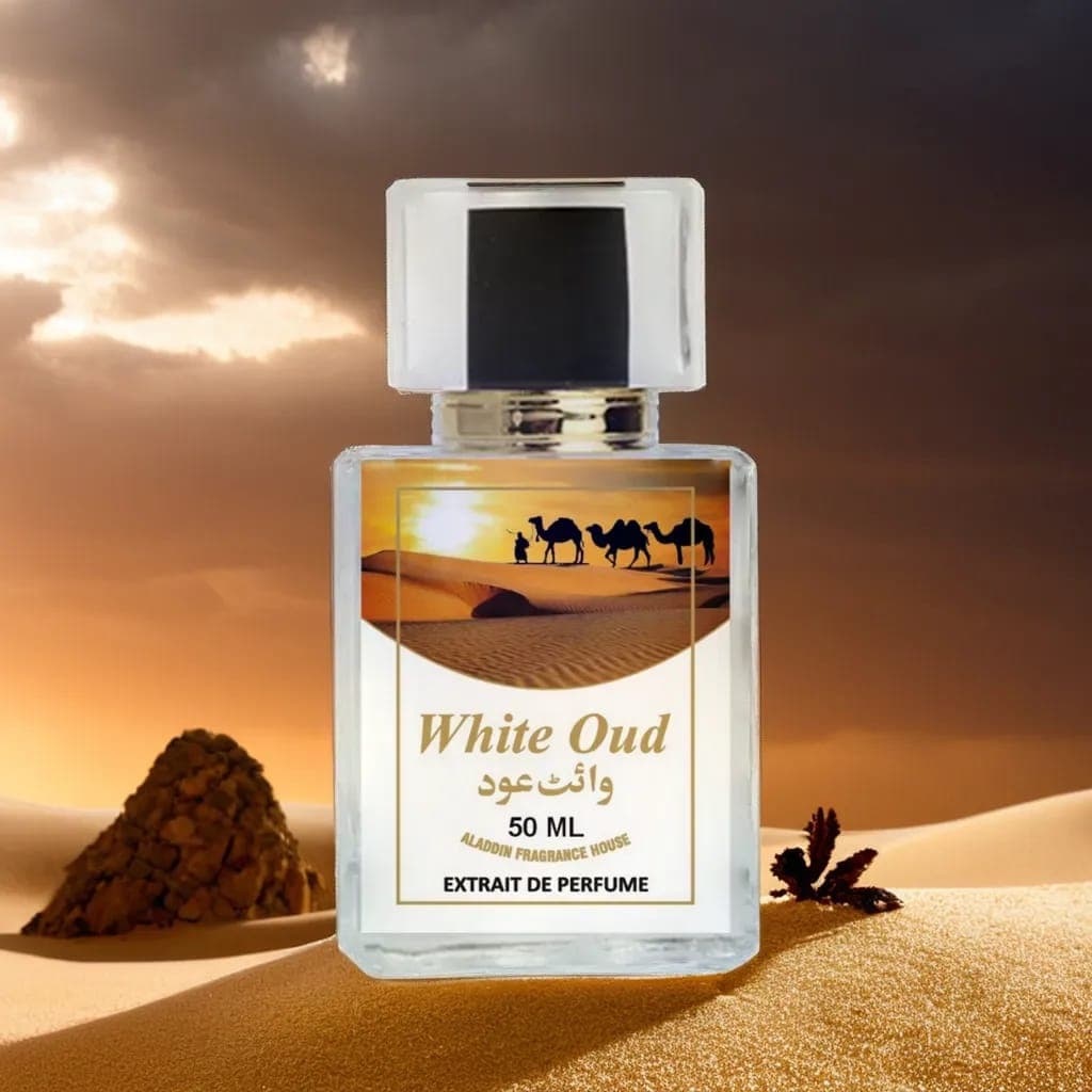 White Oud Arabic Perfume (Special Quality) Perfume Bottle