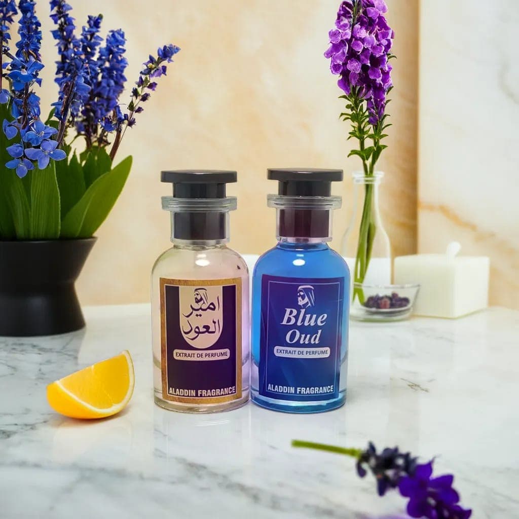 Ameer Ul Oud & Blue Oud Perfume Deal Perfume Bottle
