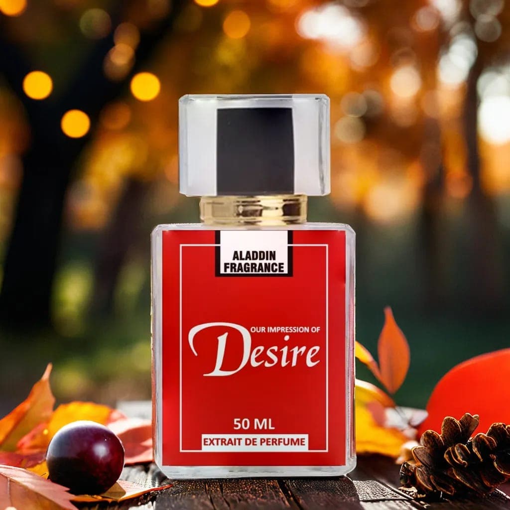 Desire Fragrance For Men Perfume Bottle