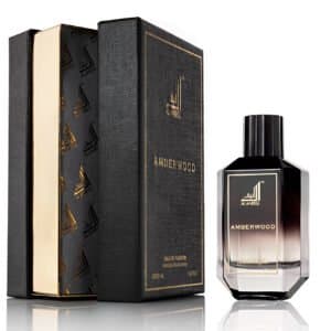 Al Aneeq Amberwood – Luxurious and Modern Fragrance Perfume Bottle