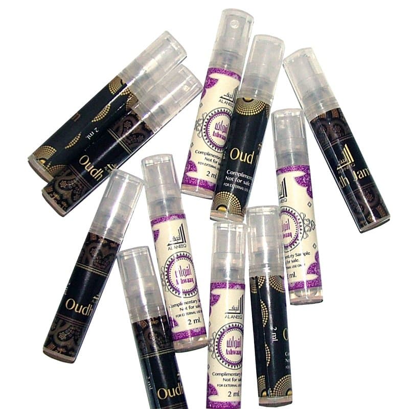 Al Aneeq Perfume Samples Perfume Bottle