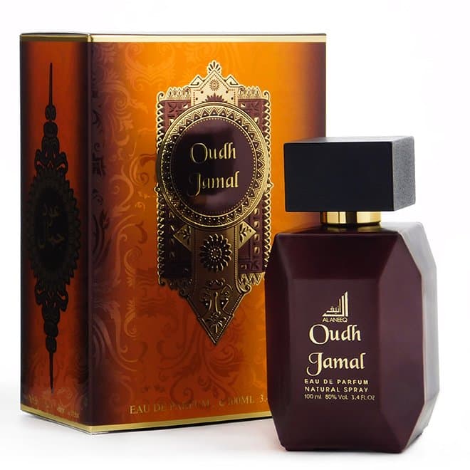 Oudh Jamal Fragrance – Woody Oud Scent Perfume Bottle