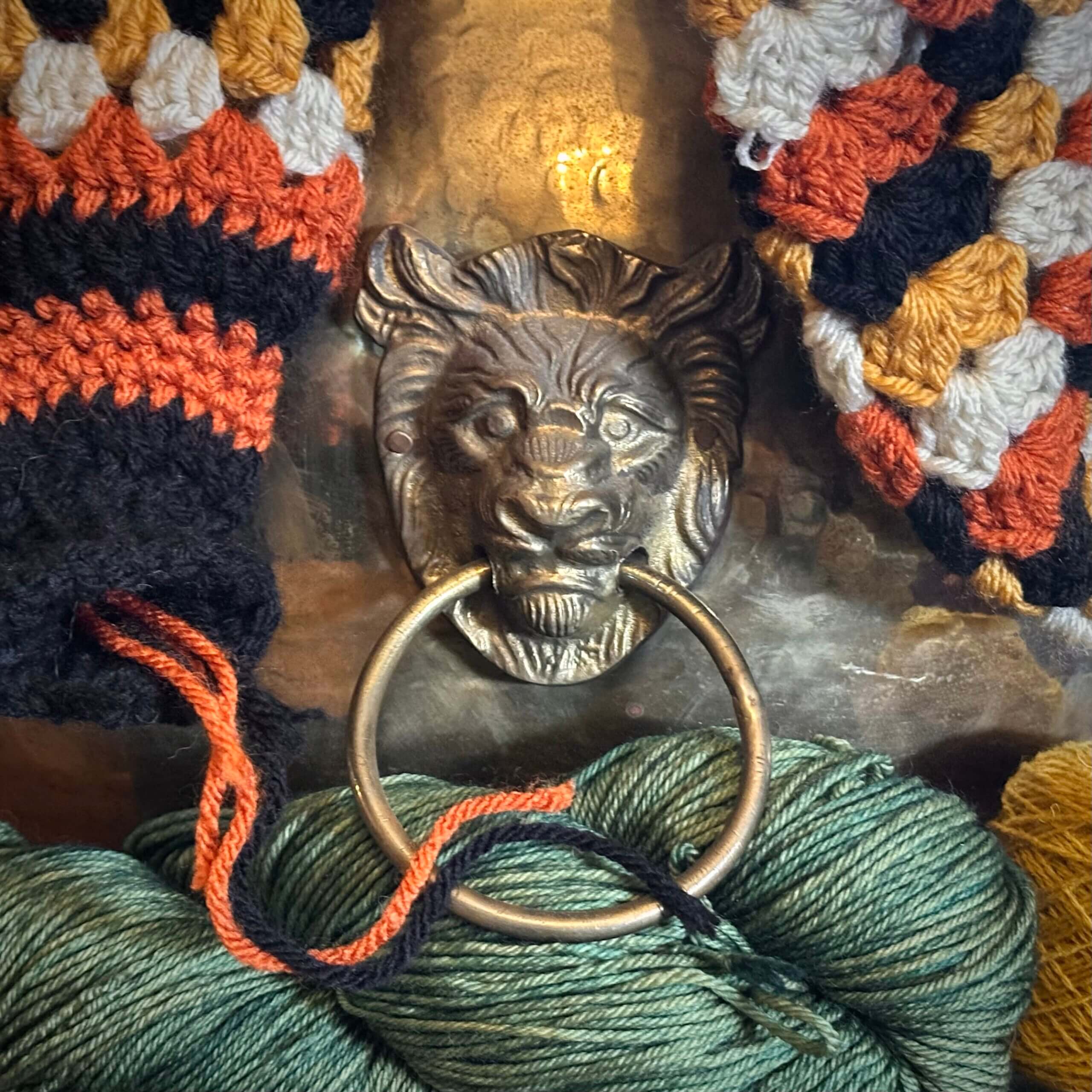 Autumn Overlooked My Knitting Perfume Bottle