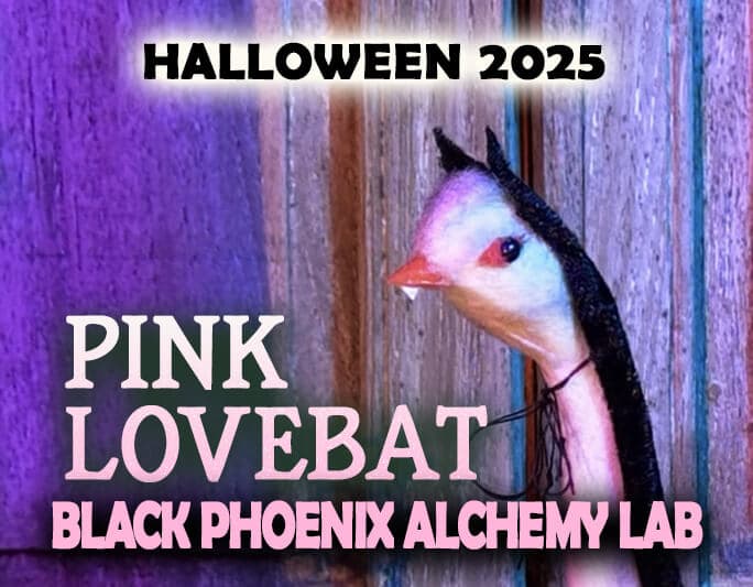 Pink Lovebat Perfume Bottle
