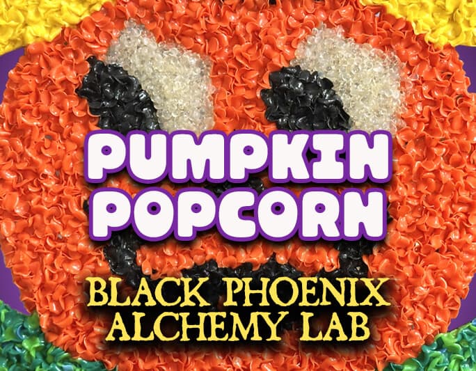 Pumpkin Popcorn Perfume Bottle
