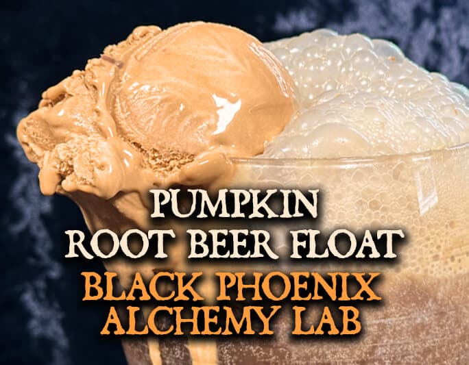 Pumpkin Root Beer Float Perfume Bottle