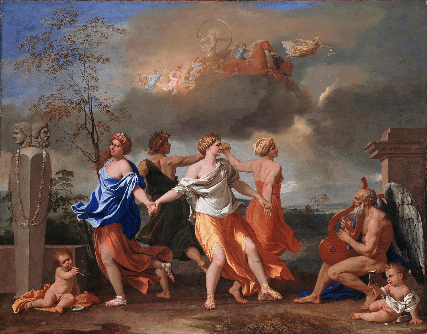 A Dance to the Music of Time Perfume Bottle