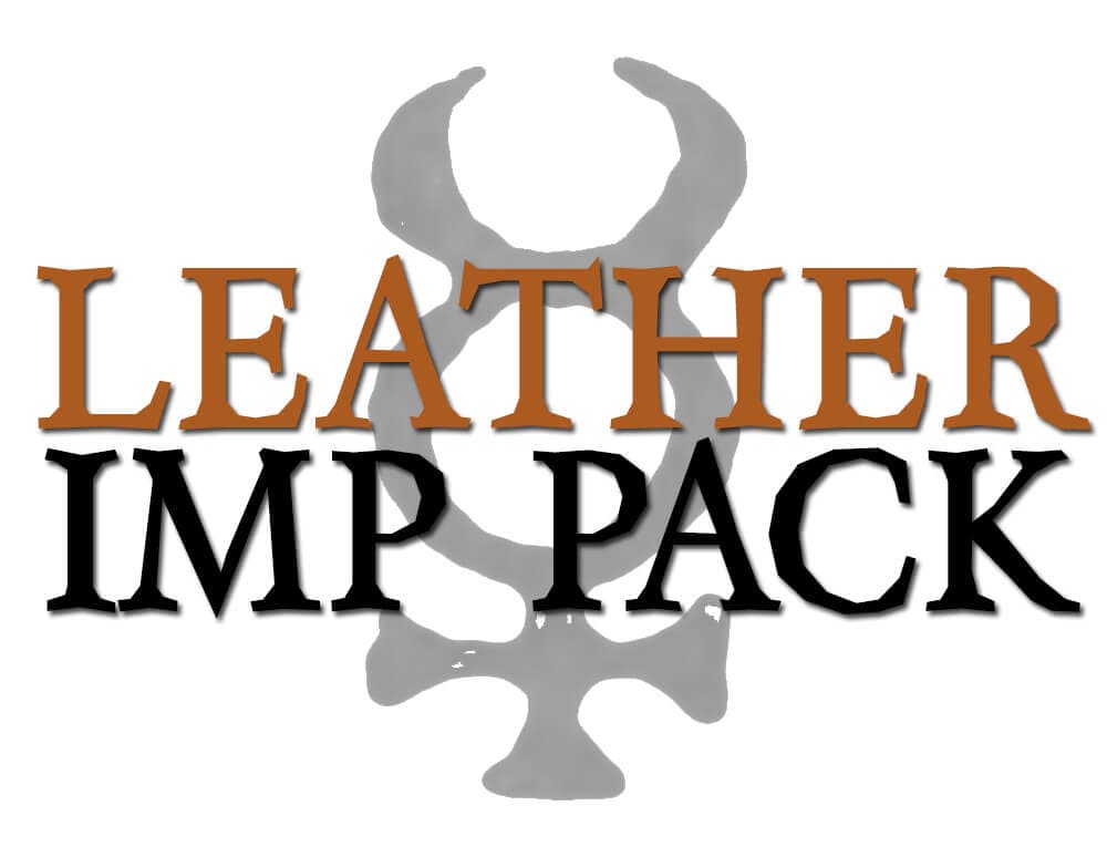 Imp Pack: Leather Perfume Bottle