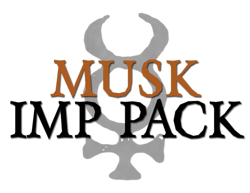 Imp Pack: Musk Perfume Bottle