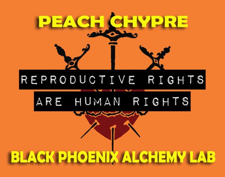 Peach Chypre Perfume Bottle