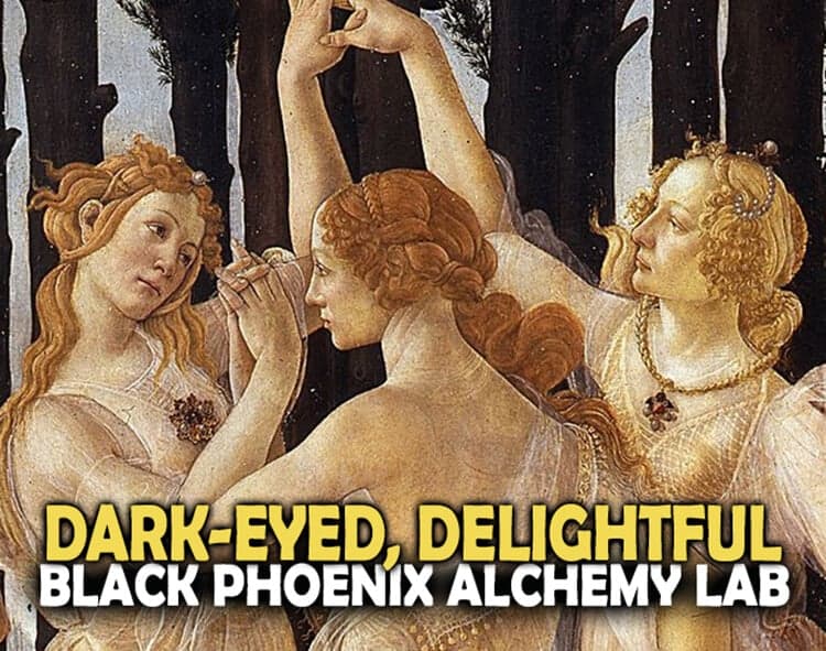 Dark-eyed, Delightful Perfume Bottle