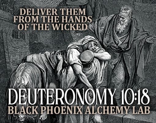 Deuteronomy 10:18 Perfume Bottle