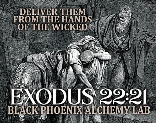 Exodus 22:21 Perfume Bottle