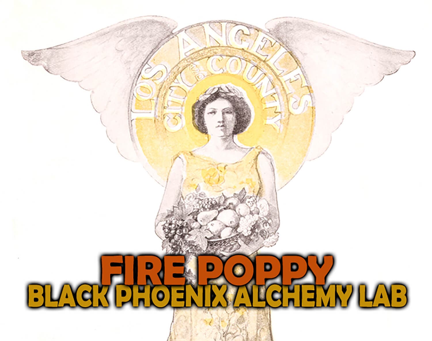 Fire Poppy Perfume Bottle