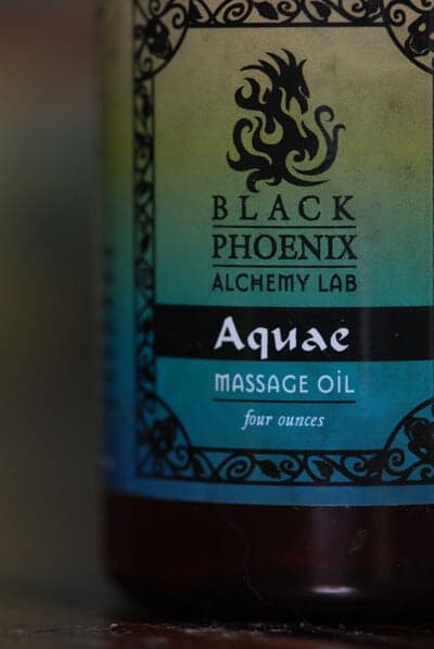 Aquae Massage Oil Perfume Bottle