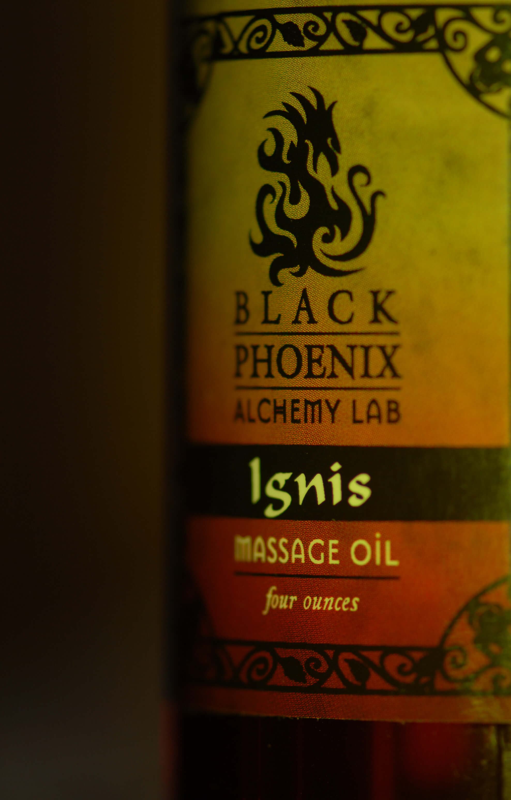 Ignis Massage Oil Perfume Bottle