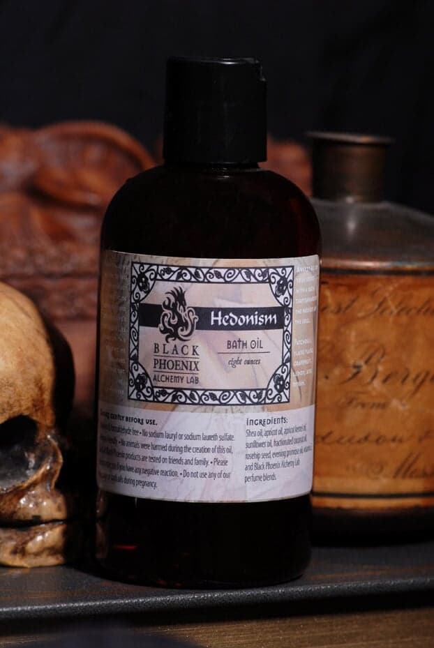 Hedonism Bath Oil Perfume Bottle