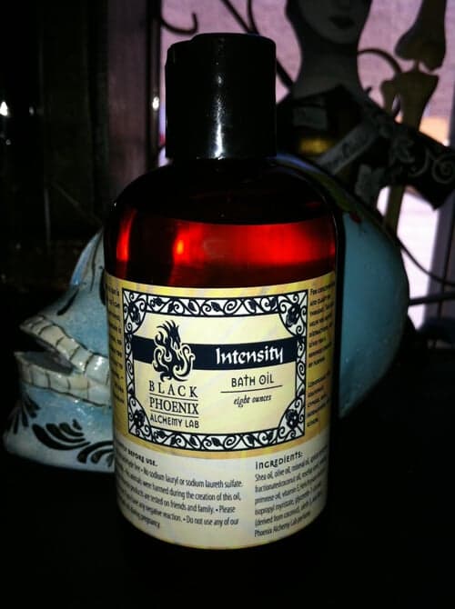 Intensity Bath Oil Perfume Bottle