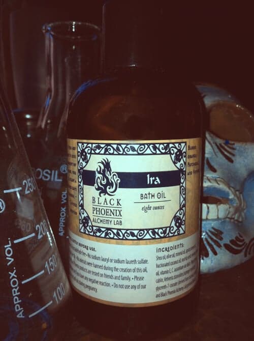 Ira Bath Oil Perfume Bottle
