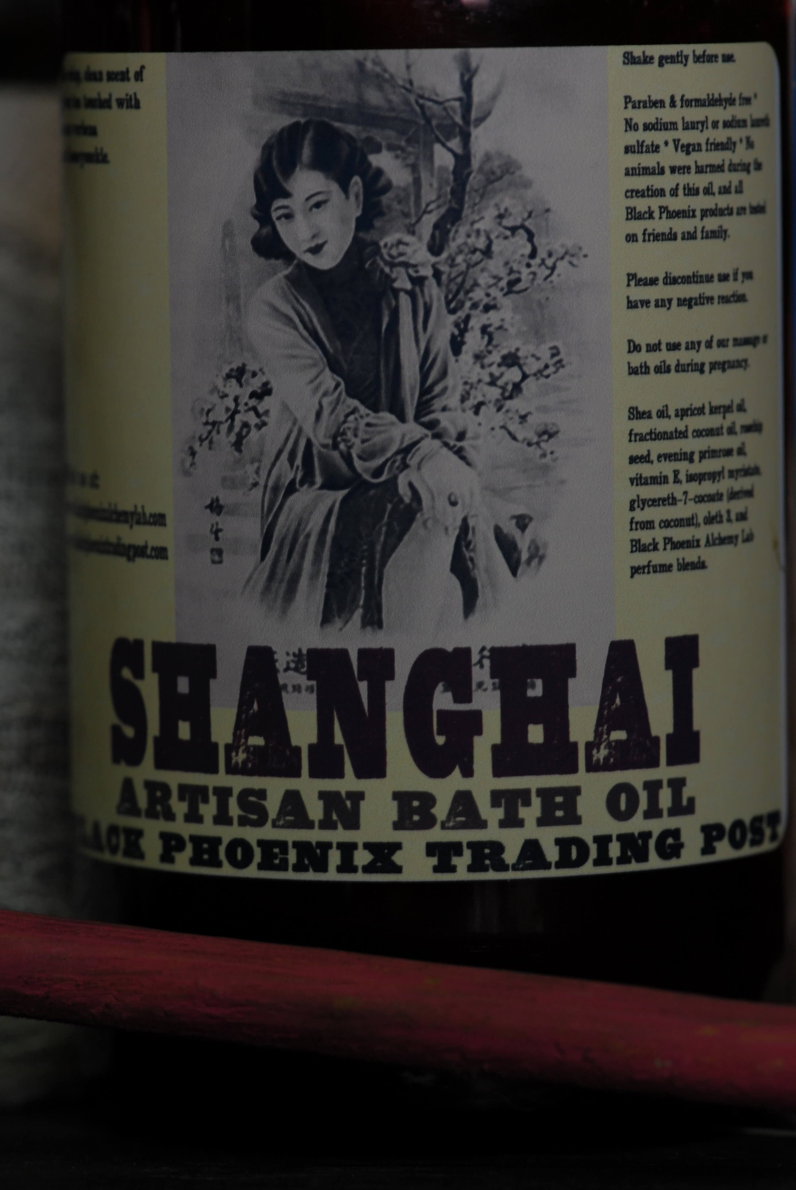 Shanghai Bath Oil Perfume Bottle