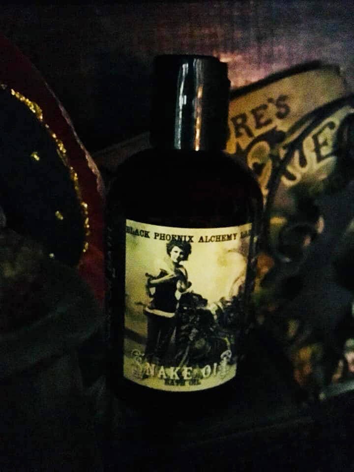 Snake Oil Bath Oil Perfume Bottle