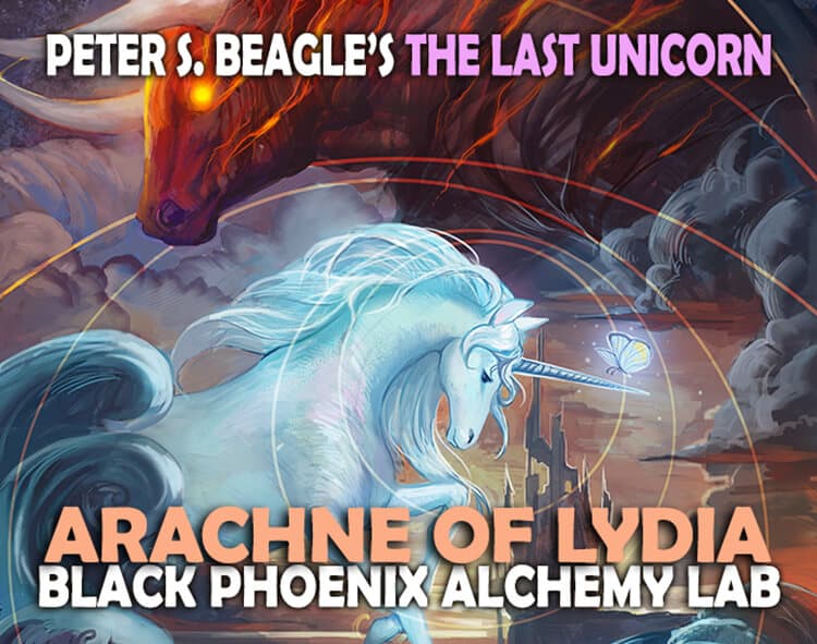 Arachne of Lydia Perfume Bottle